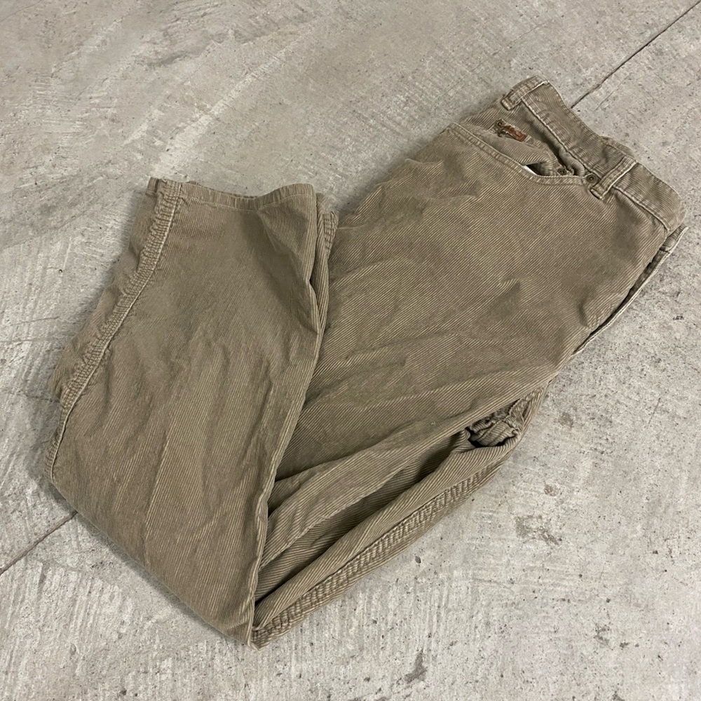 Eddie Bauer Khaki Corduroy Jeans